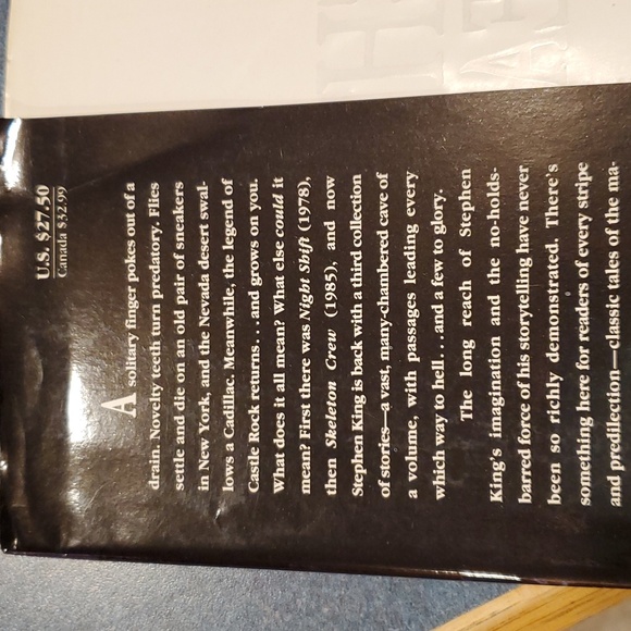 Stephen King hardcover book π» Nightmares & Dreamscapes πΊοΈ like new condition - Picture 3 of 8